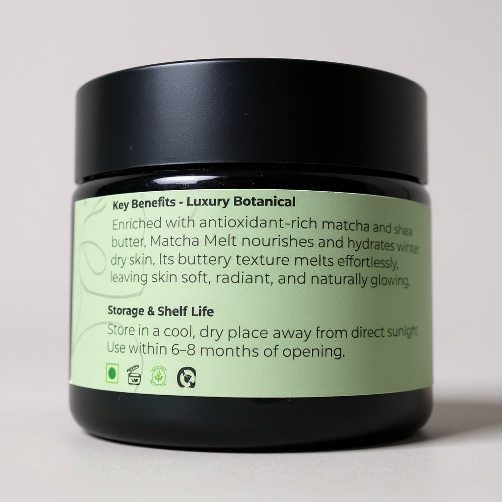 Matcha Melt – Hydrating Matcha & Green Tea Face Cream