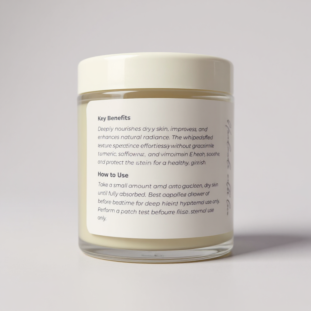 Turmeric Silk - Emulsified Body Butter