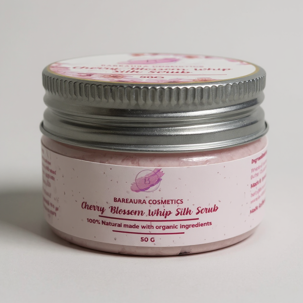 Cherry Blossom Whip Silk Scrub