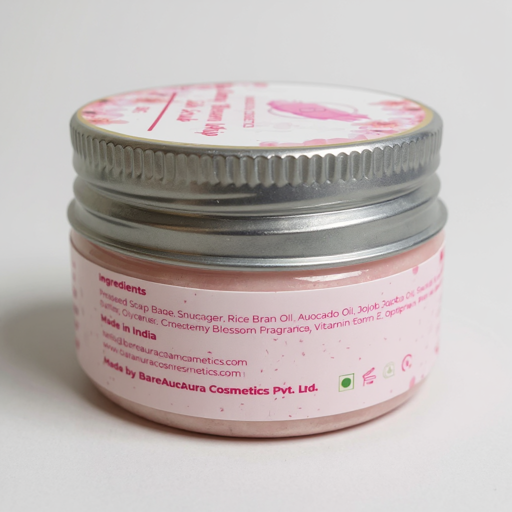 Cherry Blossom Whip Silk Scrub