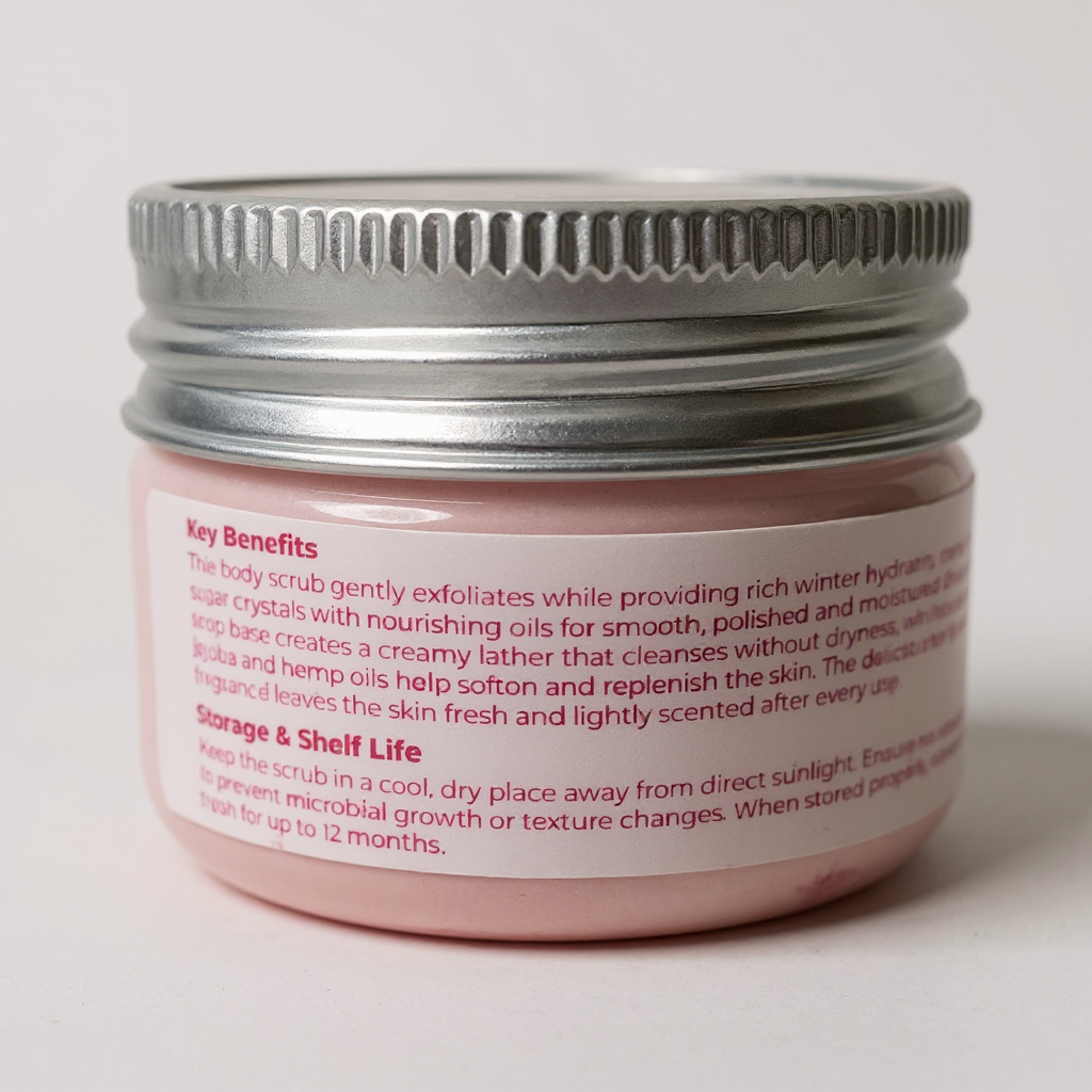 Cherry Blossom Whip Silk Scrub