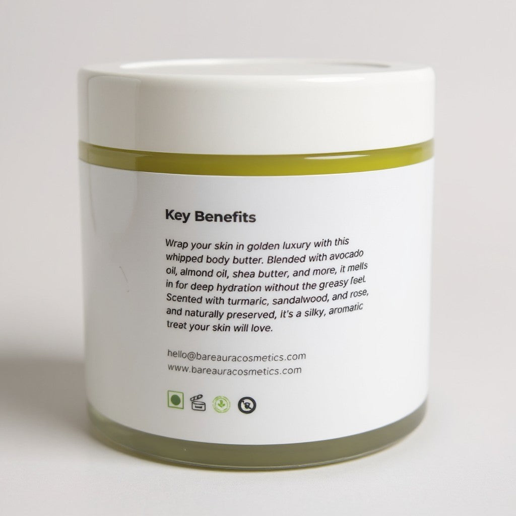 Turmeric Silk - Emulsified Body Butter